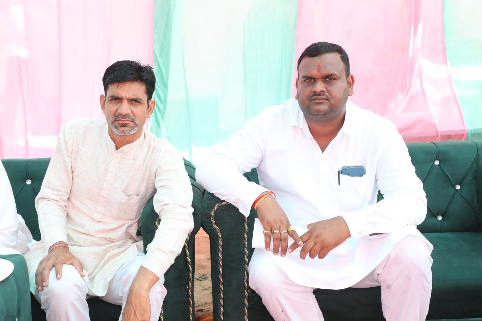 Trustees at the foundation ceremony